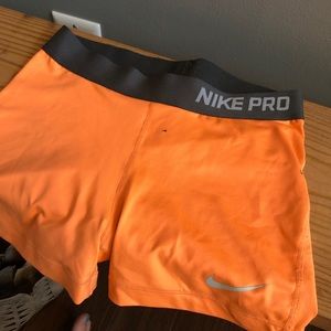 Nike pro spandex shorts